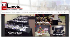 Desktop Screenshot of jd-lewis-center.com
